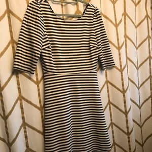 Pixley black & white dress size L or 12